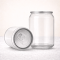 250ml PET Can - Including Standard Lid (Box of 200)