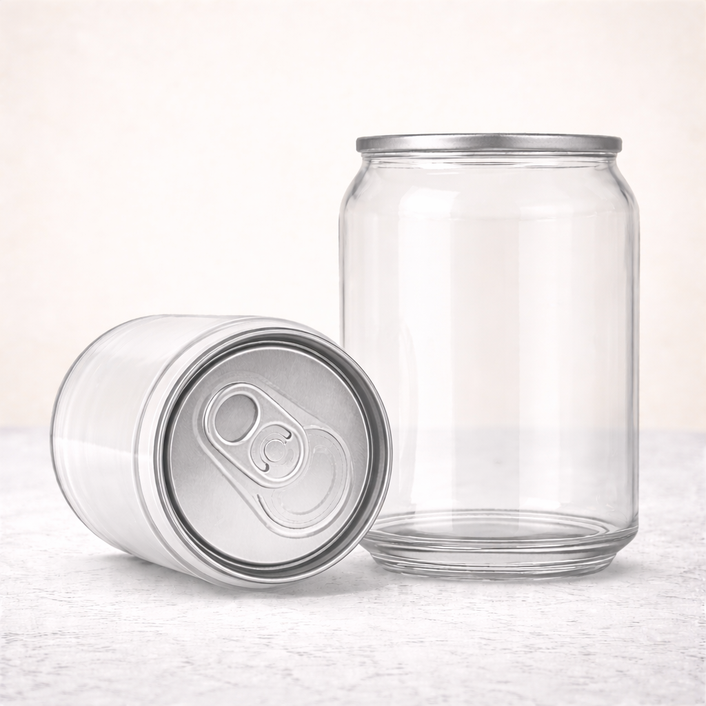 250ml PET Can - Including Standard Lid (Box of 200)