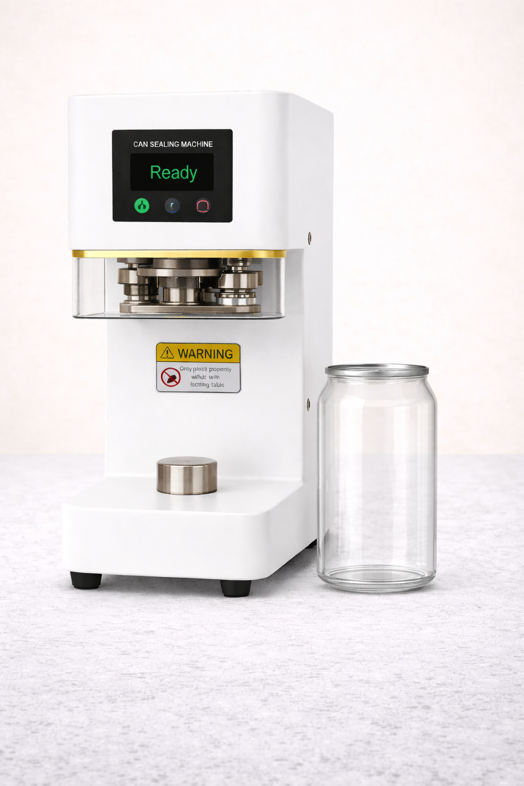 Automatic Can Sealing Machine (White)
